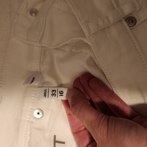 Loft Skinny White Jeans - Picture 7 of 7